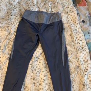 Blue and grey Leggings